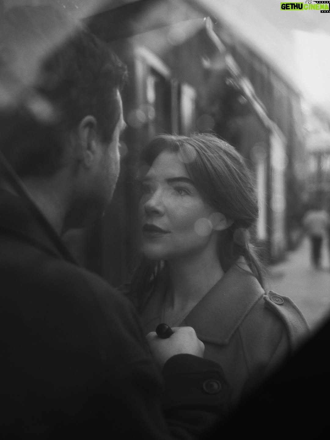 Courtney Halverson - 19.3K Likes - “How could anyone hate the rain?” 🌧️ Sharing an umbrella, a playlist, a kiss, and a lifetime together. What could be better? 

From our recent visit to London, as captured by @incaseofbrit. 
.
.
.
 #movielike #cinematicmoments #howcouldanyonehatetherain #romanticstyle
