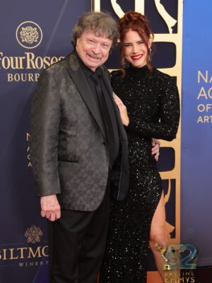 Courtney Hope Instagram - Beaming from another wonderful time at the 52nd Daytime Emmy Awards! So honored to be nominated again and to have shared this evening with my dad ☺️. I took one photo the entire evening, so I’m thankful for everyone else who could capture some little moments! I love my Daytime family ❤️

Congrats to all the winners 🫶🏼🏆! @youngandrestlesscbs 

💄 Makeup by my girl Stacey 🥰! @sbrowning224 
💇🏽‍♀️: @amberkekich
💅🏼: @gorejessnails