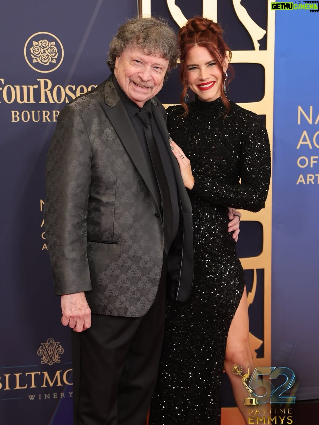 Courtney Hope - 7K Likes - Beaming from another wonderful time at the 52nd Daytime Emmy Awards! So honored to be nominated again and to have shared this evening with my dad ☺️. I took one photo the entire evening, so I’m thankful for everyone else who could capture some little moments! I love my Daytime family ❤️

Congrats to all the winners 🫶🏼🏆! @youngandrestlesscbs 

💄 Makeup by my girl Stacey 🥰! @sbrowning224 
💇🏽‍♀️: @amberkekich
💅🏼: @gorejessnails