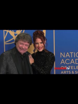 Courtney Hope Instagram - Beaming from another wonderful time at the 52nd Daytime Emmy Awards! So honored to be nominated again and to have shared this evening with my dad ☺️. I took one photo the entire evening, so I’m thankful for everyone else who could capture some little moments! I love my Daytime family ❤️

Congrats to all the winners 🫶🏼🏆! @youngandrestlesscbs 

💄 Makeup by my girl Stacey 🥰! @sbrowning224 
💇🏽‍♀️: @amberkekich
💅🏼: @gorejessnails
