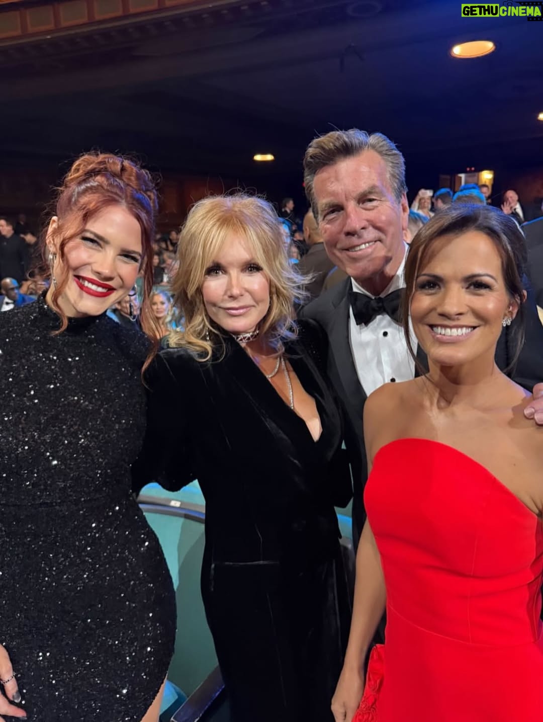 Courtney Hope - 7K Likes - Beaming from another wonderful time at the 52nd Daytime Emmy Awards! So honored to be nominated again and to have shared this evening with my dad ☺️. I took one photo the entire evening, so I’m thankful for everyone else who could capture some little moments! I love my Daytime family ❤️

Congrats to all the winners 🫶🏼🏆! @youngandrestlesscbs 

💄 Makeup by my girl Stacey 🥰! @sbrowning224 
💇🏽‍♀️: @amberkekich
💅🏼: @gorejessnails
