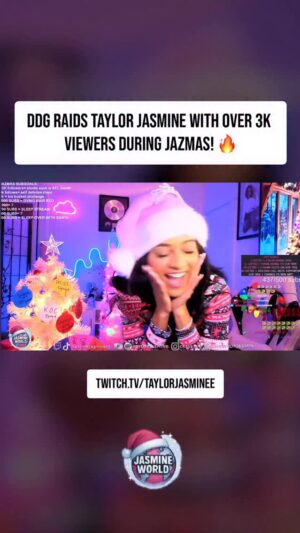 Cravetay Instagram - Tune in to JAZMAS live everyday on Twitch.tv/taylorjasminee ! ITS LIT 🌸🌎❄️ W @ddg 🐐 

#explore #taylorjasmine #ddg #ddgsquad #twitch #girlstreamer #jazmas