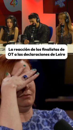 Cristina Boscá Instagram - La REACCIÓN de los FINALISTAS DE #OT25 a las declaraciones de @leiremo_oficial sobre las amen4zas que recibó por parte de los fans de OT 👀 
#andaya #los40 #ot