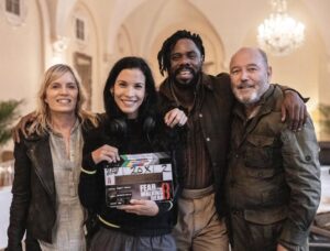 Danay García Instagram - These pictures popped up today to remind me that it’s been two years since I directed my first episode of television on @feartwd. So many beautiful memories came rushing back, and I couldn’t help but give a big shout-out to the incredibly generous artists @kimdickens , @kingofbingo , @ruben.blades . They filled the screen with their magic, while I got to be behind the scenes this time, witnessing it all unfold. 🤍🫶 love you guys so much!
I will forever be grateful to @goldbergian @andrewchambliss , @scottmgimple , and @michaelsatrazemis for their mentorship throughout the process, and to the entire cast and crew — an experience and group of people I’ll always carry with me. We are forever family. #fearfamily #love #intimesofapocalipze #lifestyle #director Never forget the magic! 🤍🚀💡🍃