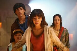 Daniella Pineda Instagram - Say hello to Camila the Cruisader 🤠“Dora and the search for Sol Dorado” premieres on @paramountplus on JULY 2nd. This was so much fun! @samanthalorraineluis is such a wonderful Dora. @christiangnecco_ became like a brother to me. @fluffyguy is also in it, RIP Risa ❤️❤️ If you have kiddos, this is THE watch! ❤️❤️❤️❤️
Directed by @abelli
Written by @jtbillings