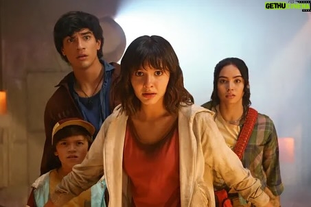Daniella Pineda - 3.8K Likes - Say hello to Camila the Cruisader 🤠“Dora and the search for Sol Dorado” premieres on @paramountplus on JULY 2nd. This was so much fun! @samanthalorraineluis is such a wonderful Dora. @christiangnecco_ became like a brother to me. @fluffyguy is also in it, RIP Risa ❤️❤️ If you have kiddos, this is THE watch! ❤️❤️❤️❤️

Directed by @abelli 
Written by @jtbillings