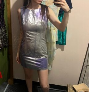 Danielle Haim Instagram - I’m so excited for you guys to hear I quit! here are all the dresses I got at squaresville 2 hours before our shoot with PTA at steamer cleaners in the valley lol (I think we chose the best ones???)