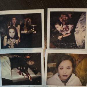 Danielle Harris Instagram - Polaroid Throwback to “Urban Legend” and “Charmed” damn I love the characters I’ve been given the opportunity to play in my career! #grateful #actress ❤️