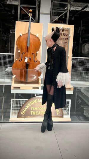 Daphne Guinness Instagram - My darling friend @the_real_iman last night was beyond moving, being with you at the @vam_east  Thank you so much for inviting me to come, it was such an honor to see David’s collection so thoughtfully and well displayed It was beyond a dream 🤍⚡️
You are the definition of grace, humor and elegance!, thank you! 
@edward_enninful ❤️
#DavidBowie #Iman