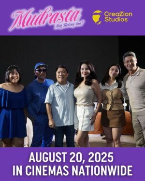 Debbie Garcia Instagram - Mudra ate and left no crumbs sa engrandeng media conference ng MUDRASTA: Ang Beking Ina ✨

Maraming salaMOMch sa mga beshie nating nakisaya para sa pagdating ni Mudrasta ngayong AUGUST 20, 2025 in cinemas nationwide!

#CreaZionStudios #Mudrasta #AngBekingIna