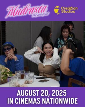 Debbie Garcia Instagram - Mudra ate and left no crumbs sa engrandeng media conference ng MUDRASTA: Ang Beking Ina ✨

Maraming salaMOMch sa mga beshie nating nakisaya para sa pagdating ni Mudrasta ngayong AUGUST 20, 2025 in cinemas nationwide!

#CreaZionStudios #Mudrasta #AngBekingIna