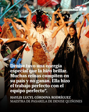 Denise Quiñones Instagram - ✨ La noche en que todo se alineó para Denise Quiñones. El 11 de mayo de 2001, Puerto Rico vivió una noche inolvidable. Desde el Coliseo Rubén Rodríguez, Denise Quiñones conquistó al universo con una combinación de carisma, disciplina y una preparación impecable que la convirtió en la primera puertorriqueña coronada Miss Universe en su propia tierra. 👑🇵🇷⁠
⁠
🔗 Descubre cómo Denise y su equipo trabajaron para lograr una de las coronas más memorables del certamen internacional. @elnuevodia⁠

Patrocinado por @claropr
⁠
✍️ Damaris Hernández Mercado