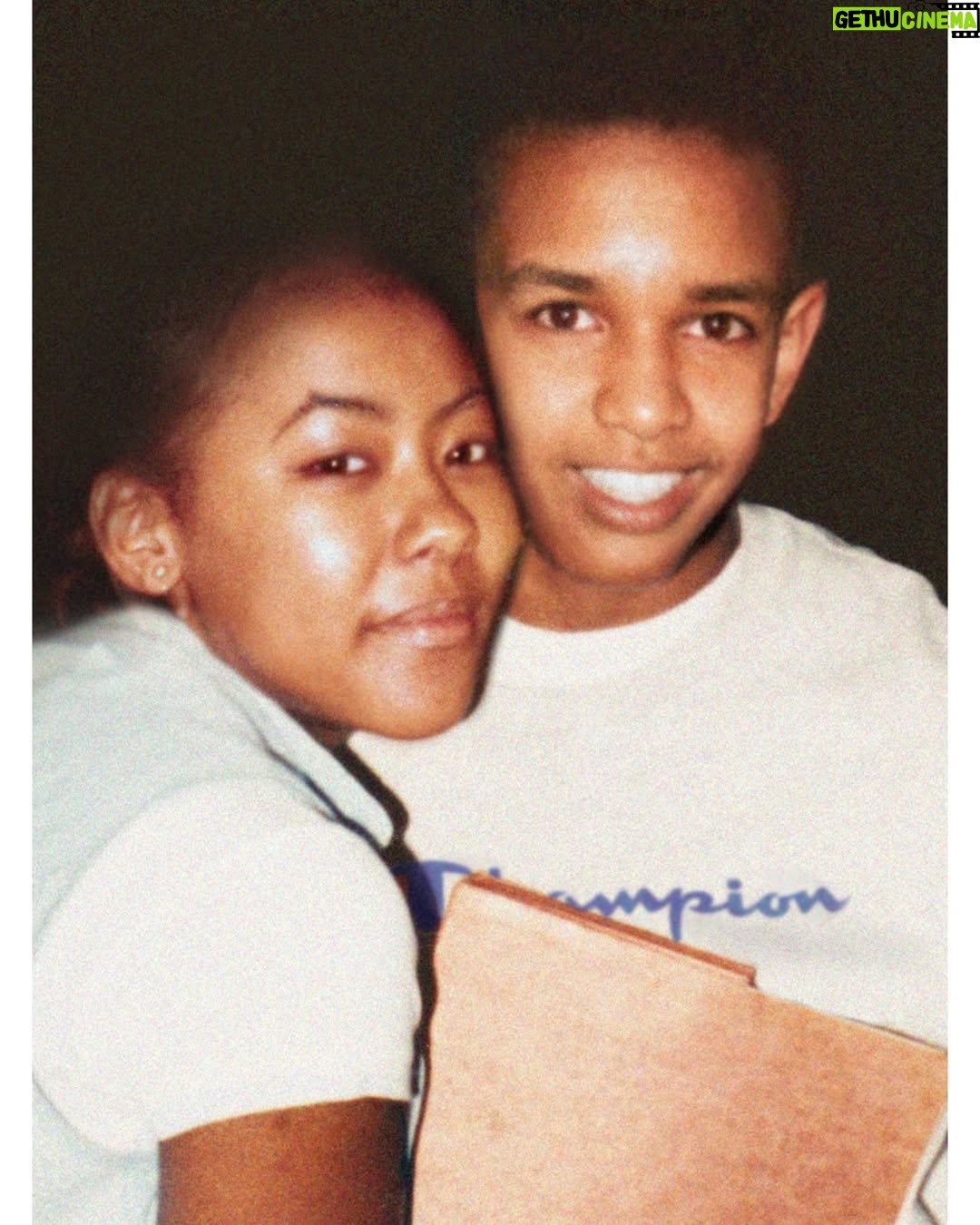 Denyce Lawton - 22.1K Likes - About 7 years ago, I rolled my eyes 🙄 whenever someone gushed “today I’m marrying my best friend” 🥴. I thought people exaggerated the sentiment to make the moment seem more special 😂. But 1 year ago today, I discovered what those people meant and got to experience that magic myself 🥰. I got to experience that cliche saying “ when you finally meet the right person, you’ll understand why it never worked with anyone else”🙌🏽. My first crush became my forever love. I first fell for you when I was 12 & I can’t wait to love you for a lifetime ♾️. If there was one regret I have in my life, it’s us not coming together sooner so that we could have more time on this earth together. Our differences, small or extreme, all have made us both better people, and I love us 👩🏽‍❤️‍👨🏽and the way we work together to be better individually and as a couple . This past year went by so fast and we did so much, and a lot of it has been so fun doing a journey with someone who you are equally yoked with in so many ways. The growth isn’t always easy or fun, but it’s rewarding and I can’t wait to see what every part of our future looks like together. Happy first anniversary, my love🥰, my man crush 😍, my soulmate👥, my boyfriend🧔🏽‍♂️, my husband🤵🏽‍♂️. You’re stuck with me forever, I love you! Your wife 👰🏽‍♀️#saranghaeyo #TeAmo 🥰♥️#PaperAnniversary #BlackLove #JerseyKids #GrastiEverAfter #June1 #1stWeddingAnniversary #BlackLove #MyFirstLove