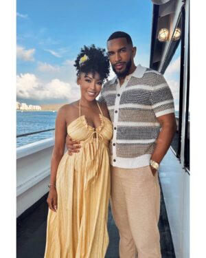 Denyce Lawton Instagram - About 7 years ago, I rolled my eyes 🙄 whenever someone gushed “today I’m marrying my best friend” 🥴. I thought people exaggerated the sentiment to make the moment seem more special 😂. But 1 year ago today, I discovered what those people meant and got to experience that magic myself 🥰. I got to experience that cliche saying “ when you finally meet the right person, you’ll understand why it never worked with anyone else”🙌🏽. My first crush became my forever love. I first fell for you when I was 12 & I can’t wait to love you for a lifetime ♾️. If there was one regret I have in my life, it’s us not coming together sooner so that we could have more time on this earth together. Our differences, small or extreme, all have made us both better people, and I love us 👩🏽‍❤️‍👨🏽and the way we work together to be better individually and as a couple . This past year went by so fast and we did so much, and a lot of it has been so fun doing a journey with someone who you are equally yoked with in so many ways. The growth isn’t always easy or fun, but it’s rewarding and I can’t wait to see what every part of our future looks like together. Happy first anniversary, my love🥰, my man crush 😍, my soulmate👥, my boyfriend🧔🏽‍♂️, my husband🤵🏽‍♂️. You’re stuck with me forever, I love you! Your wife 👰🏽‍♀️#saranghaeyo #TeAmo 🥰♥️#PaperAnniversary #BlackLove #JerseyKids #GrastiEverAfter #June1 #1stWeddingAnniversary #BlackLove #MyFirstLove