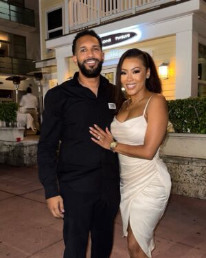 Denyce Lawton Instagram - About 7 years ago, I rolled my eyes 🙄 whenever someone gushed “today I’m marrying my best friend” 🥴. I thought people exaggerated the sentiment to make the moment seem more special 😂. But 1 year ago today, I discovered what those people meant and got to experience that magic myself 🥰. I got to experience that cliche saying “ when you finally meet the right person, you’ll understand why it never worked with anyone else”🙌🏽. My first crush became my forever love. I first fell for you when I was 12 & I can’t wait to love you for a lifetime ♾️. If there was one regret I have in my life, it’s us not coming together sooner so that we could have more time on this earth together. Our differences, small or extreme, all have made us both better people, and I love us 👩🏽‍❤️‍👨🏽and the way we work together to be better individually and as a couple . This past year went by so fast and we did so much, and a lot of it has been so fun doing a journey with someone who you are equally yoked with in so many ways. The growth isn’t always easy or fun, but it’s rewarding and I can’t wait to see what every part of our future looks like together. Happy first anniversary, my love🥰, my man crush 😍, my soulmate👥, my boyfriend🧔🏽‍♂️, my husband🤵🏽‍♂️. You’re stuck with me forever, I love you! Your wife 👰🏽‍♀️#saranghaeyo #TeAmo 🥰♥️#PaperAnniversary #BlackLove #JerseyKids #GrastiEverAfter #June1 #1stWeddingAnniversary #BlackLove #MyFirstLove