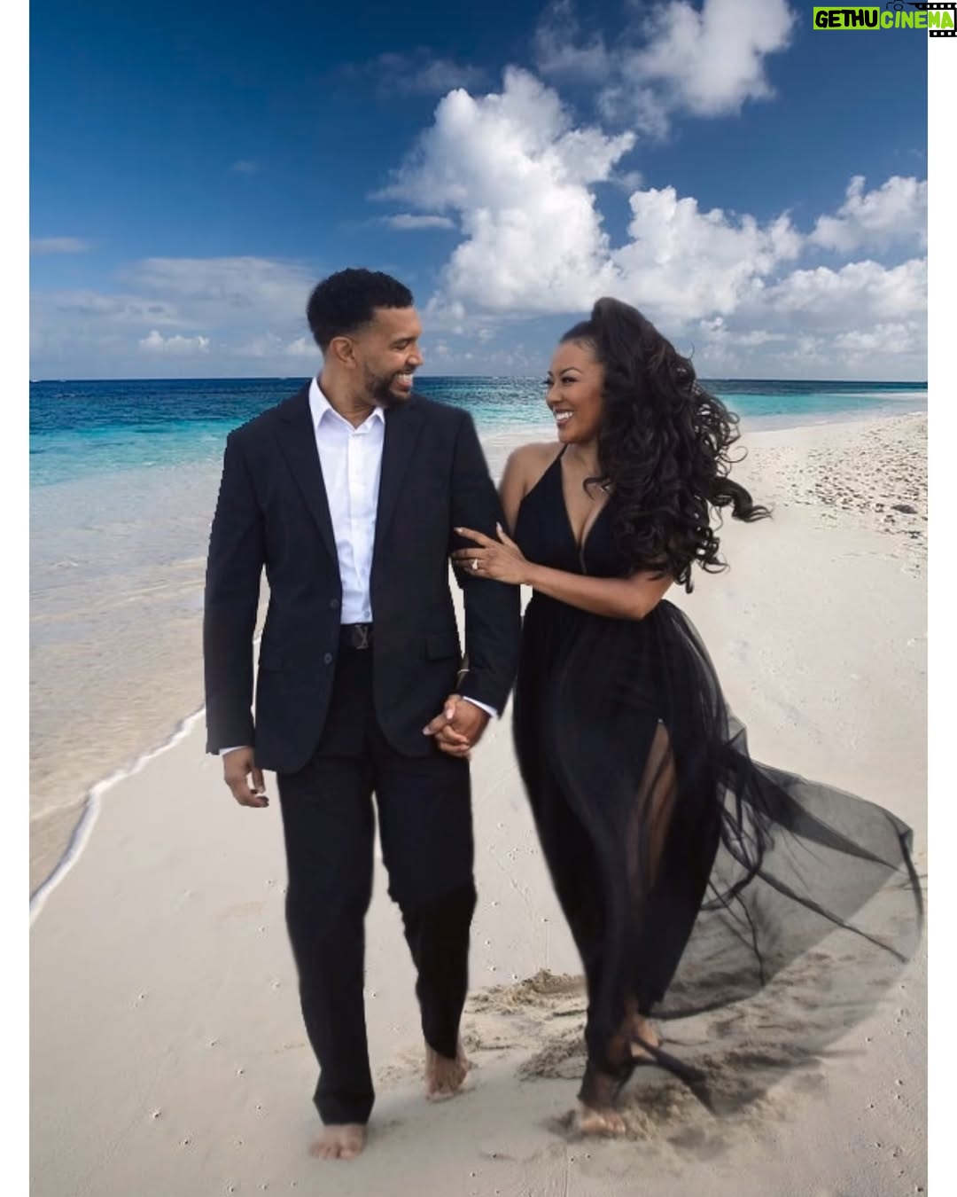 Denyce Lawton - 22.1K Likes - About 7 years ago, I rolled my eyes 🙄 whenever someone gushed “today I’m marrying my best friend” 🥴. I thought people exaggerated the sentiment to make the moment seem more special 😂. But 1 year ago today, I discovered what those people meant and got to experience that magic myself 🥰. I got to experience that cliche saying “ when you finally meet the right person, you’ll understand why it never worked with anyone else”🙌🏽. My first crush became my forever love. I first fell for you when I was 12 & I can’t wait to love you for a lifetime ♾️. If there was one regret I have in my life, it’s us not coming together sooner so that we could have more time on this earth together. Our differences, small or extreme, all have made us both better people, and I love us 👩🏽‍❤️‍👨🏽and the way we work together to be better individually and as a couple . This past year went by so fast and we did so much, and a lot of it has been so fun doing a journey with someone who you are equally yoked with in so many ways. The growth isn’t always easy or fun, but it’s rewarding and I can’t wait to see what every part of our future looks like together. Happy first anniversary, my love🥰, my man crush 😍, my soulmate👥, my boyfriend🧔🏽‍♂️, my husband🤵🏽‍♂️. You’re stuck with me forever, I love you! Your wife 👰🏽‍♀️#saranghaeyo #TeAmo 🥰♥️#PaperAnniversary #BlackLove #JerseyKids #GrastiEverAfter #June1 #1stWeddingAnniversary #BlackLove #MyFirstLove