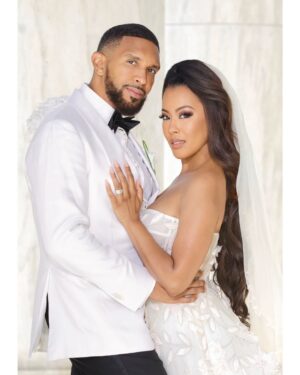Denyce Lawton Instagram - About 7 years ago, I rolled my eyes 🙄 whenever someone gushed “today I’m marrying my best friend” 🥴. I thought people exaggerated the sentiment to make the moment seem more special 😂. But 1 year ago today, I discovered what those people meant and got to experience that magic myself 🥰. I got to experience that cliche saying “ when you finally meet the right person, you’ll understand why it never worked with anyone else”🙌🏽. My first crush became my forever love. I first fell for you when I was 12 & I can’t wait to love you for a lifetime ♾️. If there was one regret I have in my life, it’s us not coming together sooner so that we could have more time on this earth together. Our differences, small or extreme, all have made us both better people, and I love us 👩🏽‍❤️‍👨🏽and the way we work together to be better individually and as a couple . This past year went by so fast and we did so much, and a lot of it has been so fun doing a journey with someone who you are equally yoked with in so many ways. The growth isn’t always easy or fun, but it’s rewarding and I can’t wait to see what every part of our future looks like together. Happy first anniversary, my love🥰, my man crush 😍, my soulmate👥, my boyfriend🧔🏽‍♂️, my husband🤵🏽‍♂️. You’re stuck with me forever, I love you! Your wife 👰🏽‍♀️#saranghaeyo #TeAmo 🥰♥️#PaperAnniversary #BlackLove #JerseyKids #GrastiEverAfter #June1 #1stWeddingAnniversary #BlackLove #MyFirstLove