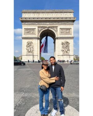 Denyce Lawton Instagram - About 7 years ago, I rolled my eyes 🙄 whenever someone gushed “today I’m marrying my best friend” 🥴. I thought people exaggerated the sentiment to make the moment seem more special 😂. But 1 year ago today, I discovered what those people meant and got to experience that magic myself 🥰. I got to experience that cliche saying “ when you finally meet the right person, you’ll understand why it never worked with anyone else”🙌🏽. My first crush became my forever love. I first fell for you when I was 12 & I can’t wait to love you for a lifetime ♾️. If there was one regret I have in my life, it’s us not coming together sooner so that we could have more time on this earth together. Our differences, small or extreme, all have made us both better people, and I love us 👩🏽‍❤️‍👨🏽and the way we work together to be better individually and as a couple . This past year went by so fast and we did so much, and a lot of it has been so fun doing a journey with someone who you are equally yoked with in so many ways. The growth isn’t always easy or fun, but it’s rewarding and I can’t wait to see what every part of our future looks like together. Happy first anniversary, my love🥰, my man crush 😍, my soulmate👥, my boyfriend🧔🏽‍♂️, my husband🤵🏽‍♂️. You’re stuck with me forever, I love you! Your wife 👰🏽‍♀️#saranghaeyo #TeAmo 🥰♥️#PaperAnniversary #BlackLove #JerseyKids #GrastiEverAfter #June1 #1stWeddingAnniversary #BlackLove #MyFirstLove