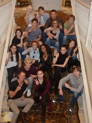 Dianne Doan Instagram - I cannot believe it’s been 10 years since the premiere of Descendants. This was my first major role, my first time on a big set. So many firsts. These films have given me so much. So many lessons, memories, friendships that will last a lifetime and arguably changed the trajectory of my life. Thank you, to everyone who has loved our films. THANK YOU. 

Thank you @josann818 @saraparriott @kennyortegablog @nakethamattocks and Wendy Japhet for believing in me and giving me the gift of being LONNIE🤍✨

Looking back, I have so manny photos that I’ve kept for myself… here’s just a snippet of this magical time🥹