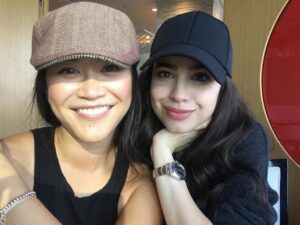 Dianne Doan Instagram - I cannot believe it’s been 10 years since the premiere of Descendants. This was my first major role, my first time on a big set. So many firsts. These films have given me so much. So many lessons, memories, friendships that will last a lifetime and arguably changed the trajectory of my life. Thank you, to everyone who has loved our films. THANK YOU. 

Thank you @josann818 @saraparriott @kennyortegablog @nakethamattocks and Wendy Japhet for believing in me and giving me the gift of being LONNIE🤍✨

Looking back, I have so manny photos that I’ve kept for myself… here’s just a snippet of this magical time🥹