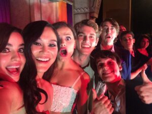 Dianne Doan Instagram - I cannot believe it’s been 10 years since the premiere of Descendants. This was my first major role, my first time on a big set. So many firsts. These films have given me so much. So many lessons, memories, friendships that will last a lifetime and arguably changed the trajectory of my life. Thank you, to everyone who has loved our films. THANK YOU. 

Thank you @josann818 @saraparriott @kennyortegablog @nakethamattocks and Wendy Japhet for believing in me and giving me the gift of being LONNIE🤍✨

Looking back, I have so manny photos that I’ve kept for myself… here’s just a snippet of this magical time🥹