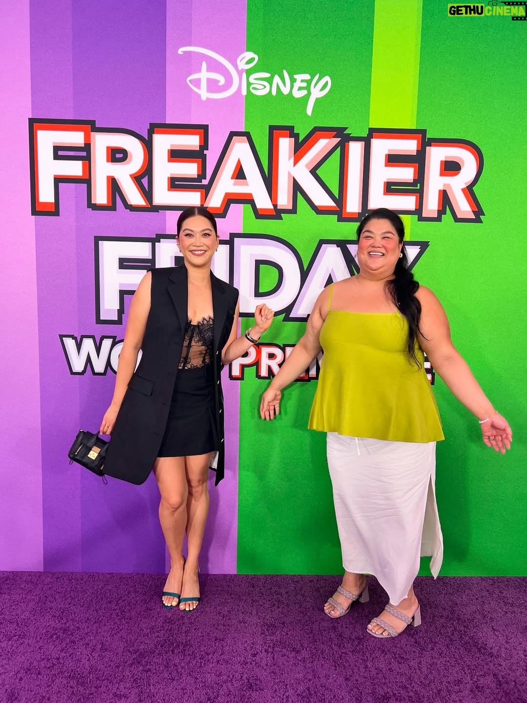 Dianne Doan - 15.8K Likes - Proud is an understatement🥹 We had such a great time celebrating the premiere of Freakier Friday. Having my sister by my side and meeting CMM made our night! BEST SISTER TRIP YET😝 get ready for a fun time on August 8th!