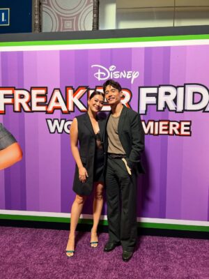 Dianne Doan Instagram - Proud is an understatement🥹 We had such a great time celebrating the premiere of Freakier Friday. Having my sister by my side and meeting CMM made our night! BEST SISTER TRIP YET😝 get ready for a fun time on August 8th!