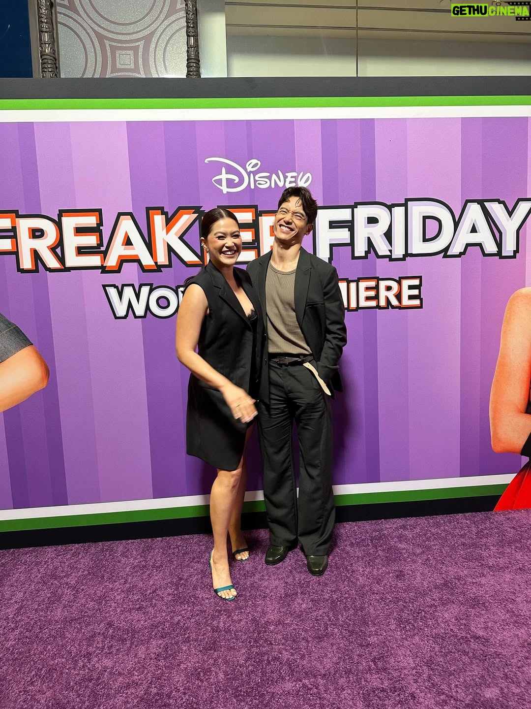Dianne Doan - 15.8K Likes - Proud is an understatement🥹 We had such a great time celebrating the premiere of Freakier Friday. Having my sister by my side and meeting CMM made our night! BEST SISTER TRIP YET😝 get ready for a fun time on August 8th!