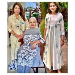 Divya Seth Shah Instagram - See , Still Together , Forever 💙🩵💙

Not a great photoshop job,But You get the drift 
Mihika would have giggled at My attempt

Here’s to Eternity
.

.

.

#motherdaughterlove