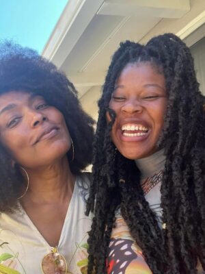 Dominique Fishback Instagram - Mrs. Angela Bassett🦋😍