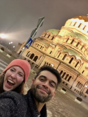 Eden Sher Instagram - I shot a Xmas movie for @hallmarkchannel in real life Europe on a real life riverboat & had a magical time & made lifelong friends & now you all get to see it November 9!!! Highly recommend watching bc it’s v fun & would like to film a sequel. Here are a selection of BTS photos/vids documenting the merriment & chaos!!!
Special shoutout to @ananddb for coming to my hotel room at midnight to help me cut a hair tie out of my hair ily forever 🙏💓