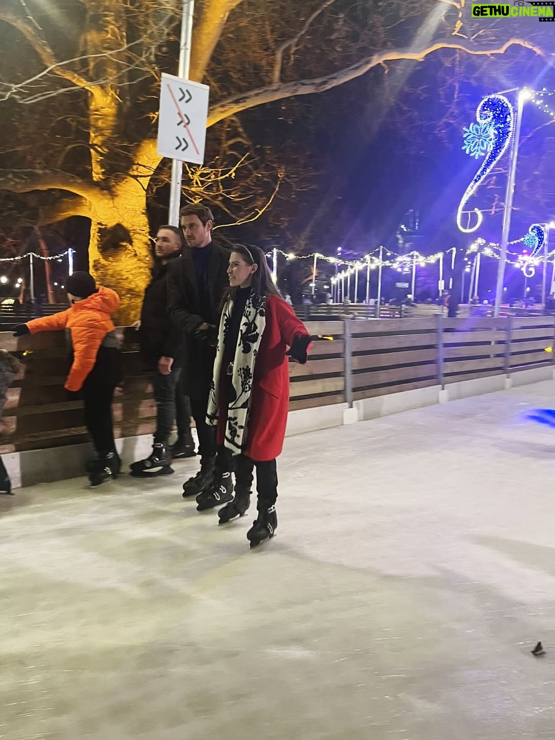 Eden Sher - 13.2K Likes - I shot a Xmas movie for @hallmarkchannel in real life Europe on a real life riverboat & had a magical time & made lifelong friends & now you all get to see it November 9!!! Highly recommend watching bc it’s v fun & would like to film a sequel. Here are a selection of BTS photos/vids documenting the merriment & chaos!!!

Special shoutout to @ananddb for coming to my hotel room at midnight to help me cut a hair tie out of my hair ily forever 🙏💓