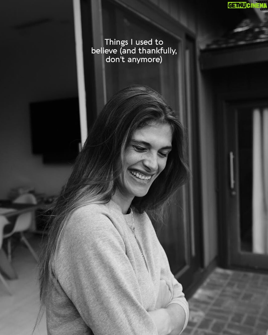 Elisa Sednaoui - 1.5K Likes - The hardest part of growth is realizing how much of who we were was just projection.