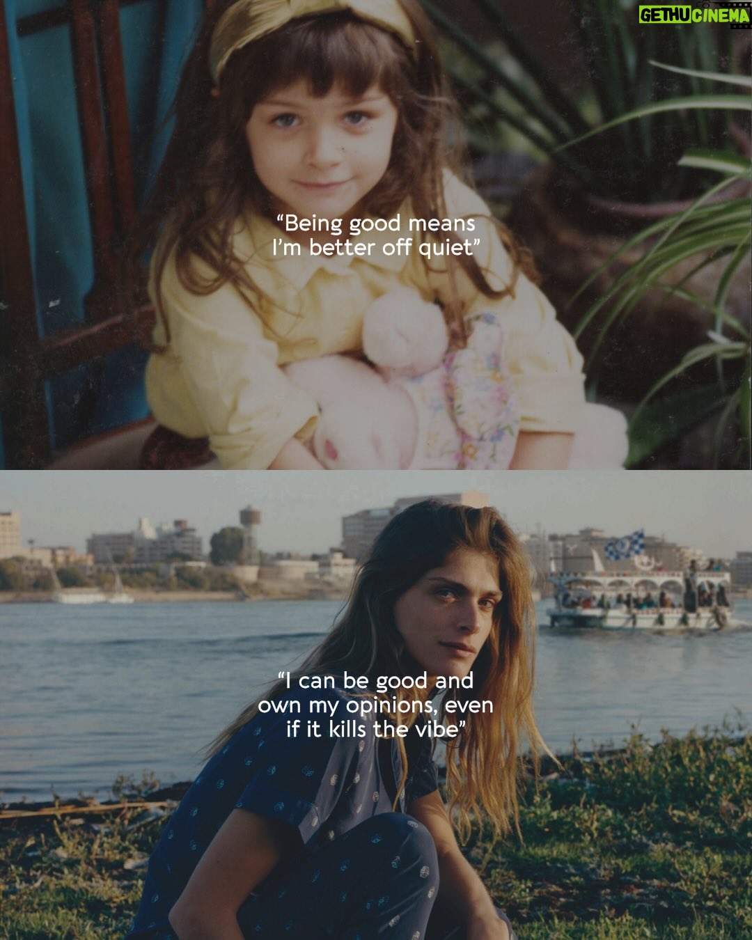Elisa Sednaoui - 1.5K Likes - The hardest part of growth is realizing how much of who we were was just projection.
