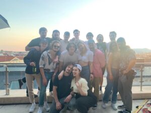 Eliza Butterworth Instagram - The 10 year anniversary of The Last Kingdom!!! ♥️⚔️♥️ Without a doubt this will forever be one of the most joyous, magnificent, magical and absolutely life changing chapters of my existence!! Any of our cast and crew can attest to this and we are connected forever through this beautiful show which was made over 8 years! The best job I will ever have! This show brought me the bestest friends anyone could dream of, the most stunning memories as well as an unbelievable education from all of the exquisite cast and crew in all things acting, filming and production. These people are magic and these photos and videos do no justice to show the years of fun and laughter we had together filming in beautiful Budapest! I started the show at age 21 and ended age 28 as a royal Saxon grandmother having the time of her life! This show allowed all of us actors to expand our range and they believed in us to carry such amazing storylines and relationships which blows my mind! Our crew and production team were exquisite in every way possible and brought every single second of this show to life! And the best part of all of these years of fun is getting to connect with our stunning fans who joined us for the epic ride and made it all possible! We love you so much! Thank you or everything!!! DESTINY IS ALL ♥️🥹♥️
