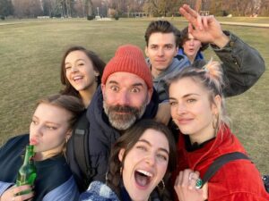 Eliza Butterworth Instagram - The 10 year anniversary of The Last Kingdom!!! ♥️⚔️♥️ Without a doubt this will forever be one of the most joyous, magnificent, magical and absolutely life changing chapters of my existence!! Any of our cast and crew can attest to this and we are connected forever through this beautiful show which was made over 8 years! The best job I will ever have! This show brought me the bestest friends anyone could dream of, the most stunning memories as well as an unbelievable education from all of the exquisite cast and crew in all things acting, filming and production. These people are magic and these photos and videos do no justice to show the years of fun and laughter we had together filming in beautiful Budapest! I started the show at age 21 and ended age 28 as a royal Saxon grandmother having the time of her life! This show allowed all of us actors to expand our range and they believed in us to carry such amazing storylines and relationships which blows my mind! Our crew and production team were exquisite in every way possible and brought every single second of this show to life! And the best part of all of these years of fun is getting to connect with our stunning fans who joined us for the epic ride and made it all possible! We love you so much! Thank you or everything!!! DESTINY IS ALL ♥️🥹♥️