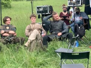 Eliza Butterworth Instagram - The 10 year anniversary of The Last Kingdom!!! ♥️⚔️♥️ Without a doubt this will forever be one of the most joyous, magnificent, magical and absolutely life changing chapters of my existence!! Any of our cast and crew can attest to this and we are connected forever through this beautiful show which was made over 8 years! The best job I will ever have! This show brought me the bestest friends anyone could dream of, the most stunning memories as well as an unbelievable education from all of the exquisite cast and crew in all things acting, filming and production. These people are magic and these photos and videos do no justice to show the years of fun and laughter we had together filming in beautiful Budapest! I started the show at age 21 and ended age 28 as a royal Saxon grandmother having the time of her life! This show allowed all of us actors to expand our range and they believed in us to carry such amazing storylines and relationships which blows my mind! Our crew and production team were exquisite in every way possible and brought every single second of this show to life! And the best part of all of these years of fun is getting to connect with our stunning fans who joined us for the epic ride and made it all possible! We love you so much! Thank you or everything!!! DESTINY IS ALL ♥️🥹♥️