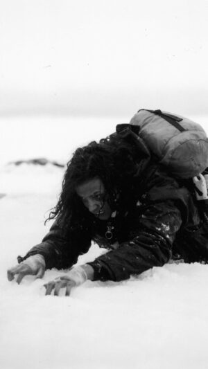Ella Balinska Instagram - fell into an ice lake, broke all my fingernails, scaled up the side of the caucuses mountains, and gave *everything* I have emotionally for this movie. I’m tired. Please got watch it 😭🙏🏽 @theoccupantfilm out everywhere now.