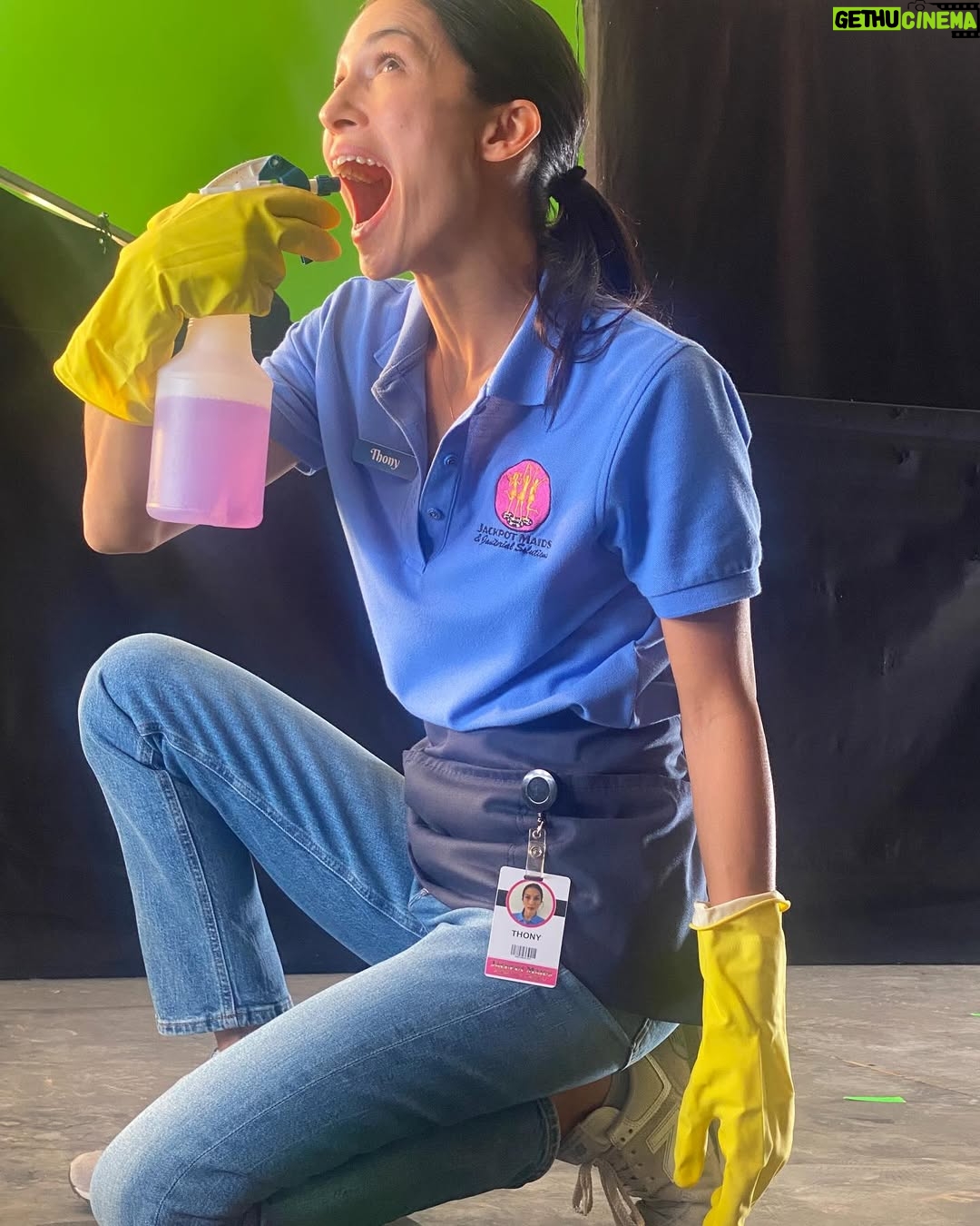 Élodie Yung - 9.4K Likes - AND THAT’S A WRAP🎉🎉🎉
I’m so grateful for all those years spent with my Cleaning Lady Family. I want to thank all of you, producers, cast and crew for the amazing time spent together. It’s been an incredible journey for me. Laughing and working hard 😅 I’ve learnt so much on this project, it’ll stay in a special place in my heart forever❤️ ( and I guess a few more months on @hulu 😂😂😂)
THANK YOU ALL xxxx 
@cleaningladyfox