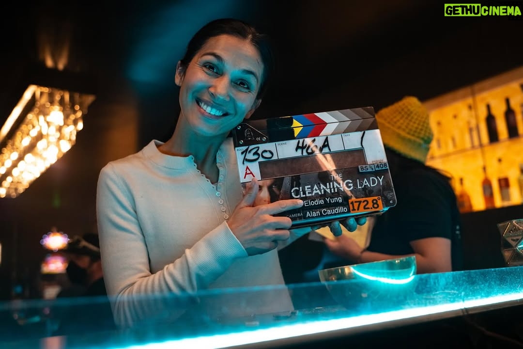 Élodie Yung - 9.4K Likes - AND THAT’S A WRAP🎉🎉🎉
I’m so grateful for all those years spent with my Cleaning Lady Family. I want to thank all of you, producers, cast and crew for the amazing time spent together. It’s been an incredible journey for me. Laughing and working hard 😅 I’ve learnt so much on this project, it’ll stay in a special place in my heart forever❤️ ( and I guess a few more months on @hulu 😂😂😂)
THANK YOU ALL xxxx 
@cleaningladyfox
