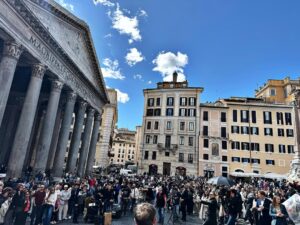 Eloise Mumford Instagram - when in rome...

over 5 weeks, i was often the the only person in a room who didn't speak the language and couldn't communicate. the generosity and patience i was shown by strangers in the hardest of moments was something i will carry with me always. it was humbling and beautiful and the greatest reminder of what it feels like to be in that position. i will pass the kindness i was given forward whenever i am on the other side of the table: may we all show such grace to those who need it. 

and to those strangers who quickly became friends as we made a movie together: grazie mille, allora, prego, pronti. thank you for the endless google translate moments, the endless espressos, and the endless love you poured into this. takes a village, and I'm so grateful i got to join yours ♥️