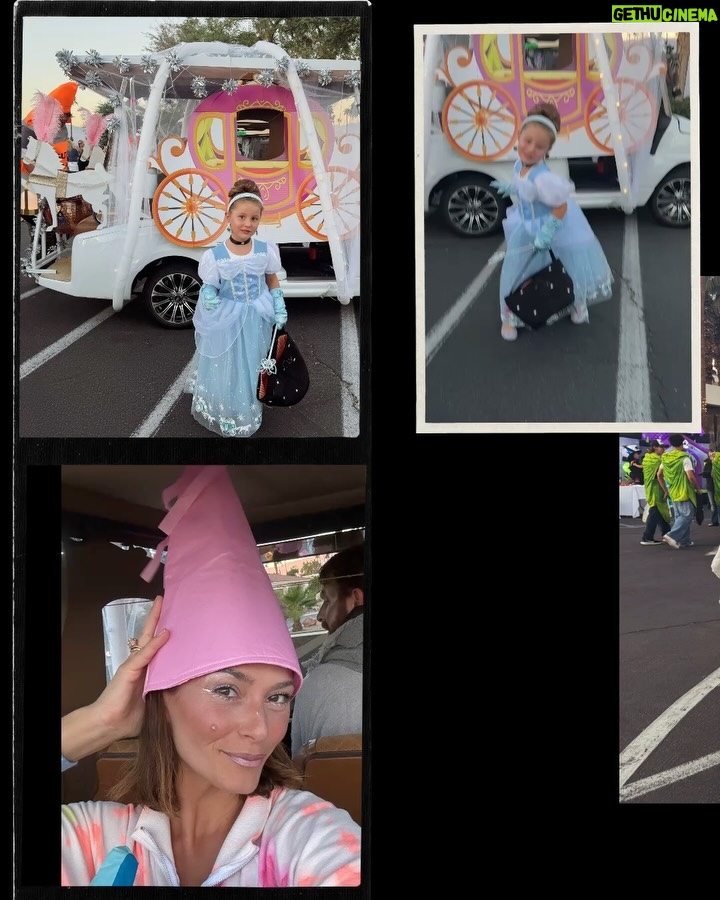 Elysia Rotaru - 4.7K Likes - About last night… Cinderella definitely made it to the Halloween party and got home before the the carriage ( and @ryslife and I ) turned into a pumpkin 🎃 #halloween2025