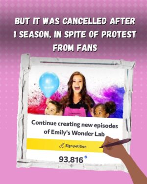 Emily Calandrelli Instagram - How losing my NETFLIX show changed my life. 

Failure is often just a plot twist. Thank you to everyone here who has supported my work and made sure I survived the plot twist 😉

Comment link below for Emily’s Science Lab and my best selling experiment books 🧪🌈🫧
#emilyswonderlab #emilyssciencelab #homeschool #homeschoolscience