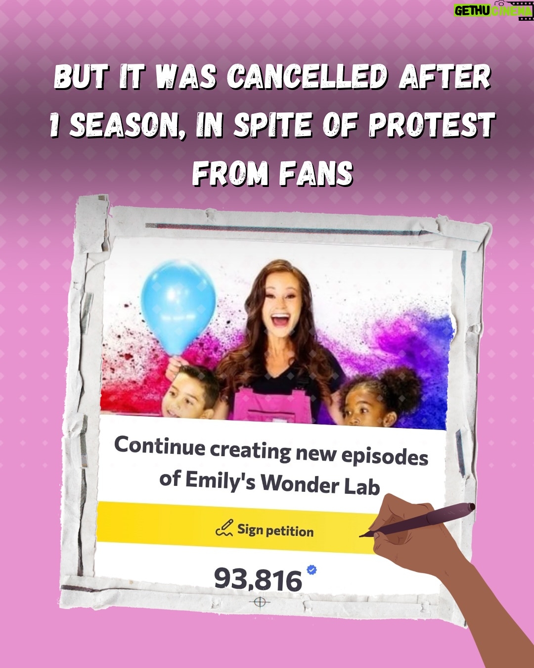 Emily Calandrelli - 134.1K Likes - How losing my NETFLIX show changed my life. 

Failure is often just a plot twist. Thank you to everyone here who has supported my work and made sure I survived the plot twist 😉

Comment link below for Emily’s Science Lab and my best selling experiment books 🧪🌈🫧
#emilyswonderlab #emilyssciencelab #homeschool #homeschoolscience