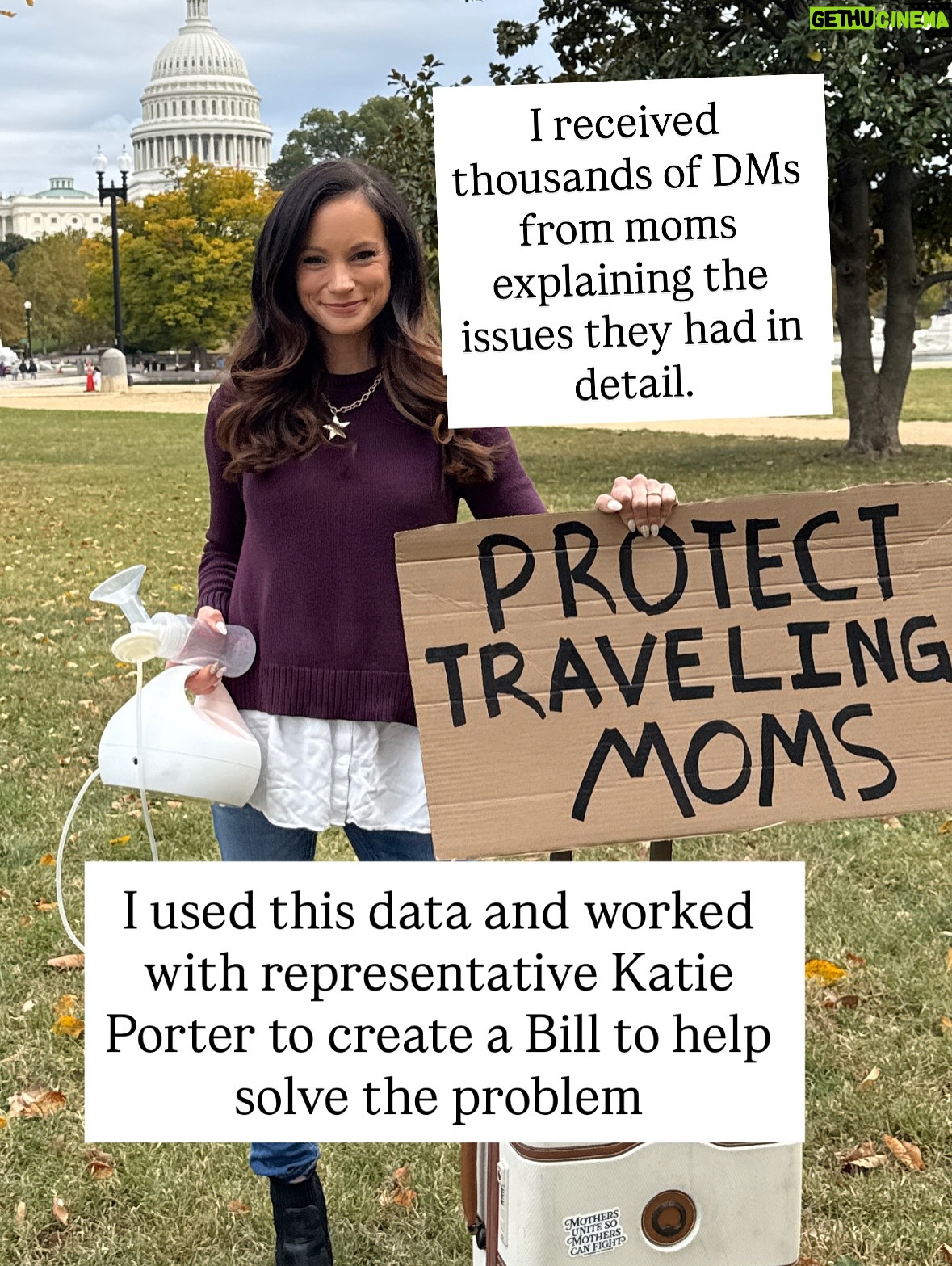Emily Calandrelli - 72.1K Likes - Omg you guys, IT PASSED!!!! Mommas - WE DID IT!!!!!!!

Huge thank you to @repswalwell @senduckworth @repmariasalazar @reppettersen @repandrewgarbarino and @repluna for your support of mothers. 

Thank you to @chamberofmothers for getting this ACROSS THE FINISH LINE!

Thank you to everyone here who ever called their reps to garner support for this!

And a special thank you to all of my DC friends who helped me along the way - you know who you are 👏🏻❤️

OMG WE DID IT!!! 🍼🍼🍼🍼🍼🍼