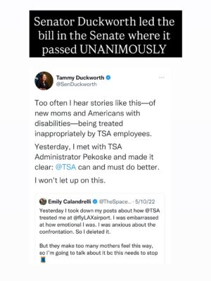Emily Calandrelli Instagram - Omg you guys, IT PASSED!!!! Mommas - WE DID IT!!!!!!!

Huge thank you to @repswalwell @senduckworth @repmariasalazar @reppettersen @repandrewgarbarino and @repluna for your support of mothers. 

Thank you to @chamberofmothers for getting this ACROSS THE FINISH LINE!

Thank you to everyone here who ever called their reps to garner support for this!

And a special thank you to all of my DC friends who helped me along the way - you know who you are 👏🏻❤️

OMG WE DID IT!!! 🍼🍼🍼🍼🍼🍼