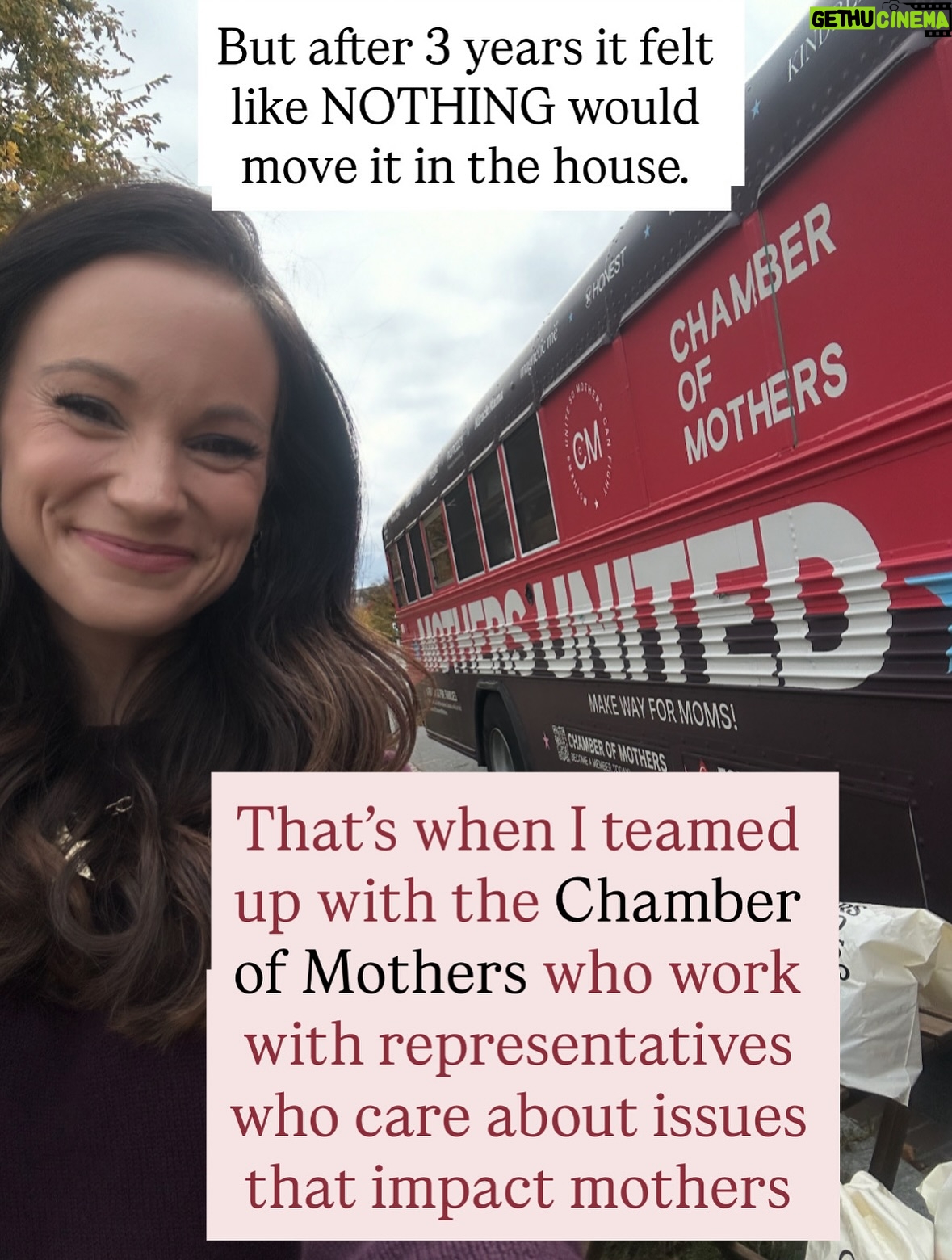 Emily Calandrelli - 72.1K Likes - Omg you guys, IT PASSED!!!! Mommas - WE DID IT!!!!!!!

Huge thank you to @repswalwell @senduckworth @repmariasalazar @reppettersen @repandrewgarbarino and @repluna for your support of mothers. 

Thank you to @chamberofmothers for getting this ACROSS THE FINISH LINE!

Thank you to everyone here who ever called their reps to garner support for this!

And a special thank you to all of my DC friends who helped me along the way - you know who you are 👏🏻❤️

OMG WE DID IT!!! 🍼🍼🍼🍼🍼🍼