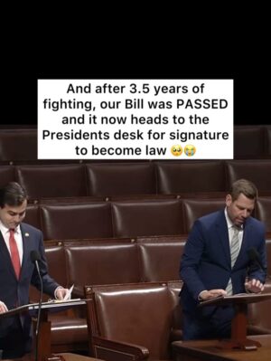 Emily Calandrelli Instagram - Omg you guys, IT PASSED!!!! Mommas - WE DID IT!!!!!!!
Huge thank you to @repswalwell @senduckworth @repmariasalazar @reppettersen @repandrewgarbarino and @repluna for your support of mothers.
Thank you to @chamberofmothers for getting this ACROSS THE FINISH LINE!
Thank you to everyone here who ever called their reps to garner support for this!
And a special thank you to all of my DC friends who helped me along the way - you know who you are 👏🏻❤️
OMG WE DID IT!!! 🍼🍼🍼🍼🍼🍼