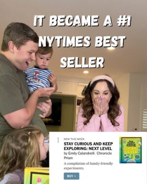 Emily Calandrelli Instagram - How losing my NETFLIX show changed my life. 

Failure is often just a plot twist. Thank you to everyone here who has supported my work and made sure I survived the plot twist 😉

Comment link below for Emily’s Science Lab and my best selling experiment books 🧪🌈🫧
#emilyswonderlab #emilyssciencelab #homeschool #homeschoolscience