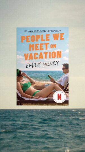 Emily Henry Instagram - 🏝️COVER REVEAL🏝️

The official movie tie-in cover for PEOPLE WE MEET ON VACATION is finally here… and we couldn’t have done it any other way.

This beloved romance gets the exclusive movie tie-in collector’s edition it deserves—featuring a bonus essay from Emily Henry about the novel’s journey from page to screen, available November 18.

PEOPLE WE MEET ON VACATION arrives on January 9, 2026.
